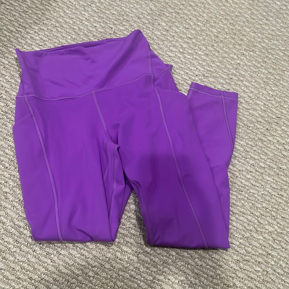 lululemon moonlit magenta align leggings